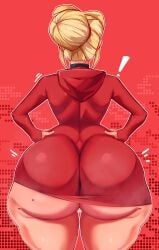 lucy_(zrfurious), original, penpen_(artist), 1girls, ass