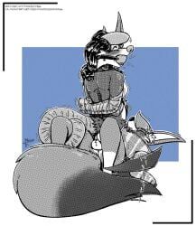 masterzoroark666, artificial_arm, ball_gag, bdsm, bondage