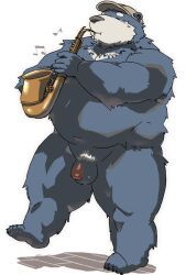 kisukemk777, 5_fingers, 5_toes, anthro, bear