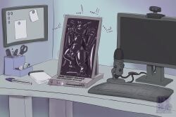 neatnick, anthro, bdsm, bondage, bound