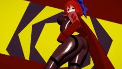 sekibanki, touhou, leinnhart, 1girls, ass