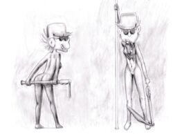 denise_russo, foxtrot_(comic), 1girls, blind, breasts