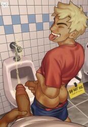 angel_(vinceteaa), miguel_(vinceteaa), vinceteaa, 2boys, ass