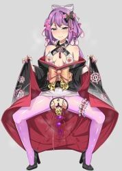 sakura_ritsuki, nijisanji, gozaru, ikidumi, 1girl
