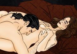 hermione_granger, severus_snape, harry_potter, lunap999, 1boy1girl