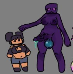 enderman, enderwoman, nina_(notsafefornina), oc, sona