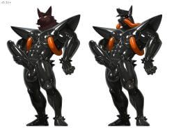 cxcxxcxxxx, anthro, armor, balls, beard