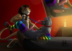 hufnaar, anal_orgasm, anthro, anthro_on_anthro, anthro_penetrated