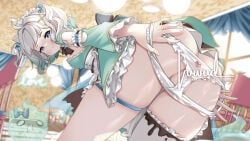 mint_fantome, wisps_(mint_fantome), densetsu.exe, luwudco, 1girl