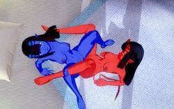 lookalike, meru_(merunyaa), oc, blue_demon, counterpart