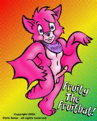 chris_sutor, 1boy, anthro, balls, bat