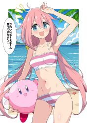kagamihara_nadeshiko, kirby, kirby_(series), yurucamp, eggman_(ni_tamagoex)