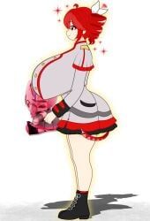 fatass_teto_plush, kasane_teto, kasane_teto_(sv), synthesizer_v, utau