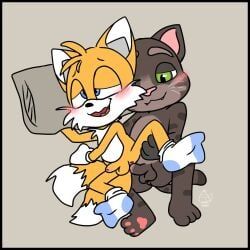 tails_the_fox, talking_tom, sega, sonic_(series), sonic_the_hedgehog_(series)