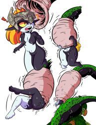bio-android_(dragon_ball), cell_(dragon_ball), imperfect_cell, midna, twili