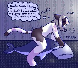 blahaj, kitty_(character), ikea, smuthe_(artist), ambiguous_gender