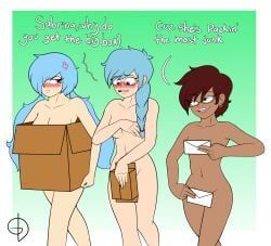oc, original_character, renee_(graciousdegenerate), renee_ricci, sabrina_(limbros)