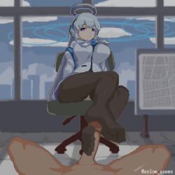 noa_(blue_archive), blue_archive, solom_games, 1boy, 1girls