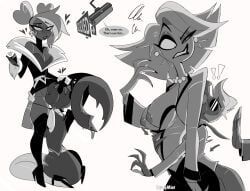 katie_killjoy, melissa_(hazbin_hotel), tom_trench, velvette, hazbin_hotel