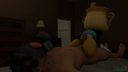anonymous_male, ms._chalice, cuphead_(game), tacko_sfm, 1boy1girl