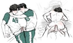 cho_sang-woo, seong_gi-hun, squid_game, katestuliy, anal_sex