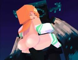 amber_green_(slipperyt), warden_(minecraft), minecraft, drispysik, slipperyt