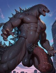 godzilla, godzilla_(series), monsterverse, 1boy, 5_fingers