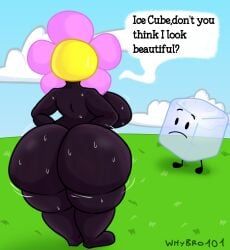 flower_(bfdi), ice_cube_(bfdi), battle_for_dream_island, bfdi, jacknjellify