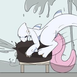 icedragondee_(artist), 2_penises, animal_genitalia, animal_penis, anthro