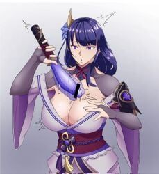 raiden_ei, raiden_shogun, genshin_impact, mihoyo, yonda545