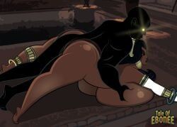 queen_titahatenamun_ebonee, tale_of_ebonee, newdity, 1girls, 2boys