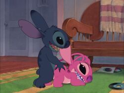 angel_(lilo_and_stitch), stitch, stitch_(lilo_and_stitch), disney, lilo_and_stitch