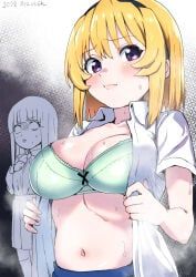 furude_rika, houjou_satoko, houjou_satoko_(gou), higurashi_no_naku_koro_ni, higurashi_no_naku_koro_ni_gou