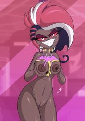 velvette, hazbin_hotel, doc.b, 1girls, big_breasts