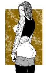 android_18, dragon_ball, dragon_ball_z, el_diablero, ass