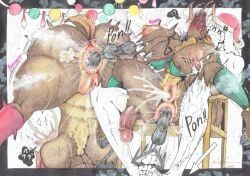 santa_claus, christmas, holidays, a-deru, 2_horns