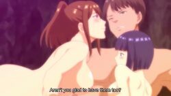 yamitsuki_mura:_melty_limit, showten, 1boy, 3girls, ass
