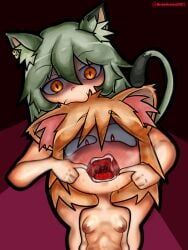 neco-arc, satou_yaniko, yani_neko, chainsmoker_cat, melty_blood