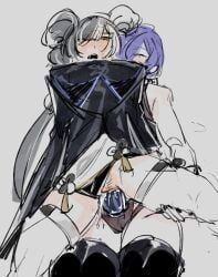dialyn_(zenless_zone_zero), promeia_(zenless_zone_zero), zenless_zone_zero, sweeter_kiwiis, blush
