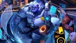 winston_(overwatch), blizzard_entertainment, overwatch, sidekick, anthro