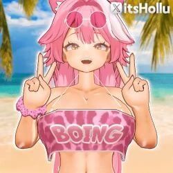 raora_panthera, raora_panthera_(beach_episode), hololive, hololive_english, hololive_english_-justice-