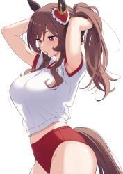 gentildonna_(umamusume), umamusume, umamusume_pretty_derby, mobukichi, 1girl