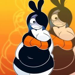 ramone_(roockrt), artist_request, 1girls, big_breasts, chubby