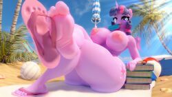 twilight_sparkle_(mlp), my_little_pony, snuddy, barefoot, beach