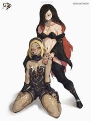 kat_(gravity_rush), raven_(gravity_rush), gravity_rush, madd_horner, 1futa