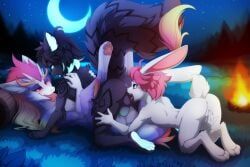 luci_(darkmirage), yuki_(darkmirage), mythology, darkmirage, 4_fingers