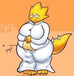 alphys, undertale, undertale_(series), daisykitty96, belly