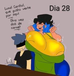 luna_(thelittlenerdys), miss_mendoza_(skaler2), skaler2, 1futa, 2girls