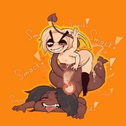 ceo_(sysnicat), hilga_(sysnicat), sysnicat, ass_bigger_than_torso, ass_smack