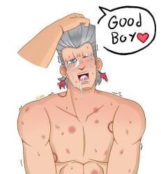 jean_pierre_polnareff, jojo's_bizarre_adventure, stardust_crusaders, 2boys, after_sex